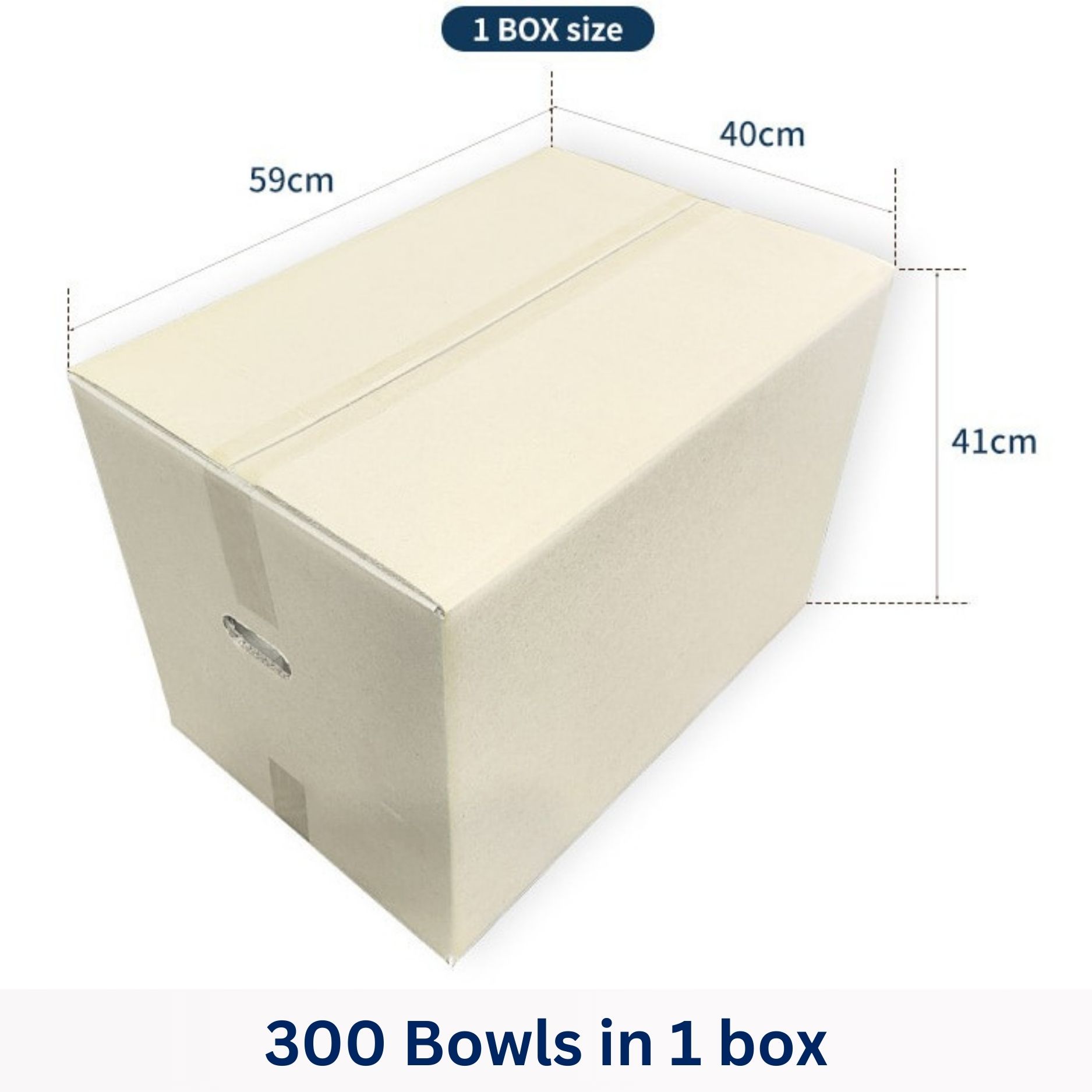 Ramen Induction Paper Bowl 1450ml | Heat Compatible Disposable Bowl for Cafes & Restaurants (300 Bowls Pack) - Image 3