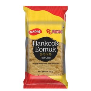 Wang Hankook Eomuk Korean Fish Cake 10Kg (500g x 20 Packets) – Authentic Frozen Korean Fish Cake with Vegetables (Ready to Cook)